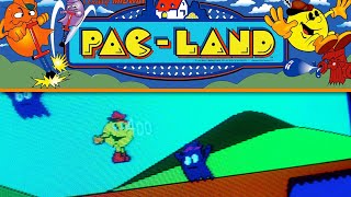 PacLand  Original Arcade Longplay [upl. by Adnical]