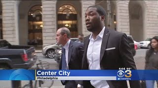 Rapper Meek Mill Sentenced To Prison For Probation Violations [upl. by Ryley466]