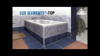 Monter un tablier de baignoire LUX ELEMENTS [upl. by Eniala]