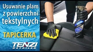 Czyszczenie i usuwanie plam z tapicerki samochodowej  Tapicerka  Tenzi Detailer [upl. by Doria194]