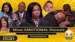 Paternity Courts Most EMOTIONAL Reveals Pt II  25Minute Compilation  Paternity Court [upl. by Opportuna246]