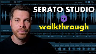 Making a beat from scratch using Serato Studio  Tutorial [upl. by Ylhsa380]