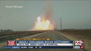 Deadly Explosion rocks Southwest Bakersfield [upl. by Cantu]