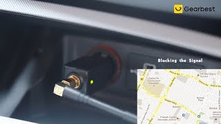 Car GPS Blocker Signal Jammer Professional Shield Tracking System  Gearbestcom [upl. by Irina]