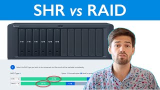 SHR vs RAID for Synology NAS  4K TUTORIAL [upl. by Nahta]