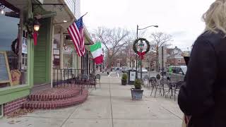 4K walking tour small town Haddonfield NJ [upl. by Catton812]