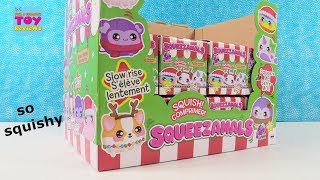 Squeezamals Slow Rise Holiday Series Squishy Blind Box Toy Review  PSToyReviews [upl. by Moritz60]