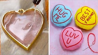 11 Romantic DIY Valentines Day Crafts [upl. by Nicolais]