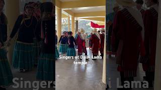 Celebration at Dalai Lama’s temple Dharamshala India [upl. by Hcardahs]