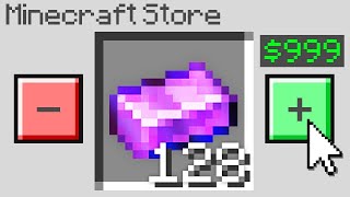 Minecraft But You Can Buy Any Item [upl. by Nwaf]