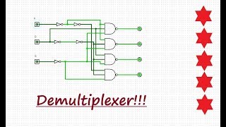 Logisim  Demultiplexer full tutorial video [upl. by Akinahs150]