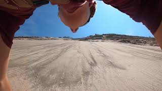 Sleeping Bear Dune Climb 500 Feet [upl. by Enaenaj]