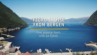 Four popular fjord cruises from Bergen Norway [upl. by Nila]