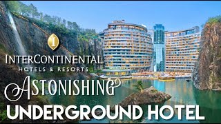 InterContinental Wonderland Shanghai  The fabulous world’s first underground hotel [upl. by Nilam282]