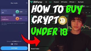 HOW TO BUY CRYPTO UNDER 18 [upl. by Emilio]