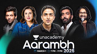 UNLIMITED EDUCATION 4499Year 🗿🔥  Unacademy Aarambh 2025 [upl. by Nnylram713]