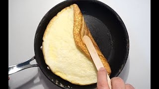 COMMENT FAIRE UNE OMELETTE SOUFFLÉE [upl. by Rramal925]