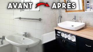 Rénovation Petite Salle de Bain ingénieuse [upl. by Delmor]