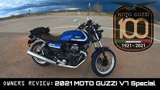 New 2021 Moto Guzzi V7 850 Special Owners Review [upl. by Jem]