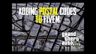 FiveM Postal Code Map amp Display  Install Tutorial [upl. by Gobert344]