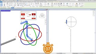 How to Rotate elements in free space in Revit  Productivity Tools App for Revit [upl. by Alahcim258]