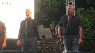 Fisherman’s Friends singing Billy O’Shea at Eden 2019 [upl. by Ahsiym125]