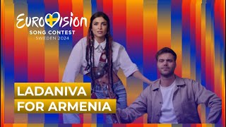 Ladaniva for Armenia 🇦🇲  Eurovision 2024 [upl. by Georgi187]