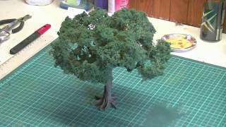 arbre miniature pour diorama [upl. by Leiand]