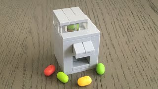 Mini LEGO Pocket Sized Candy Dispenser 2 rounds Full Tutorial [upl. by Thorner]