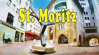 Switzerland  StMoritz Walking Tour [upl. by Pan]