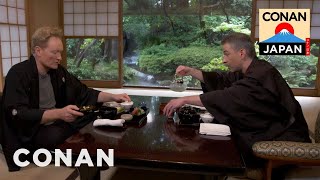 Conan amp Jordan Share A Kaiseki Meal  CONAN on TBS [upl. by Winikka]