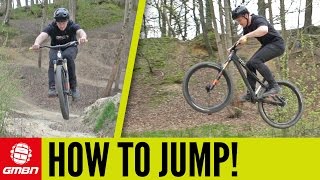 How To Jump A Mountain Bike [upl. by Nnayar]