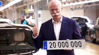 MercedesBenz plant Sindelfingen produces 20millionth vehicle  MercedesBenz original [upl. by Samoht]