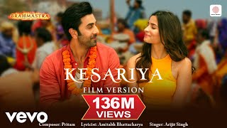 Kesariya  Film Version  Brahmāstra  Ranbir  Alia  Pritam  Arijit  Amitabh [upl. by Ecidnac601]