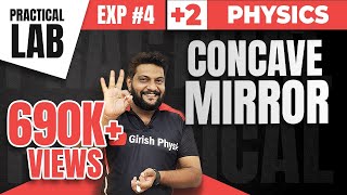 Plus Two  Physics  Practicals  Concave Mirror  Graphs  Very Important  Malayalam [upl. by Koran263]