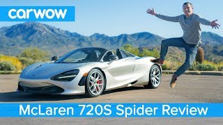 McLaren 720S Spider 2020 review  see why its the ULTIMATE convertible supercar [upl. by Kerk]