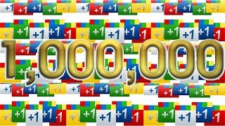 Counting To 1000000 In One Video by adding 1 [upl. by Herculie]