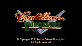 MegaCD Longplay 124 Cadillacs amp Dinosaurs The Second Cataclysm [upl. by Eisse25]