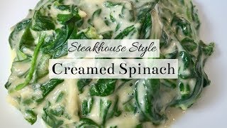 Creamed Spinach [upl. by Salvadore]