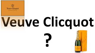 How to say Veuve Clicquot CORRECTLY French Champagne Pronunciation [upl. by Yleen]