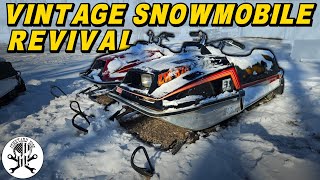 Will this ABANDONED Snowmobile RUN amp RIDE Again  How to Make an Old Sled Reliable [upl. by Dunkin52]