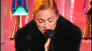 Madonna Accepts David Bowies Rock amp Roll Hall of Fame Award [upl. by Xer]