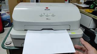 Olivetti PR2 Plus Printer Calibration [upl. by Nylteak]