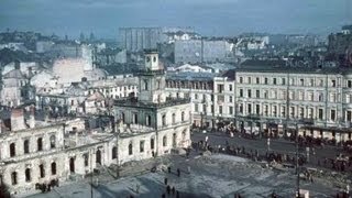 Bombing of Warsaw in World War II [upl. by Ahsoet]