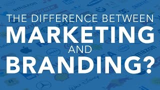 The Difference Between Marketing and Branding [upl. by Kcira]