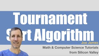 Tournament Sort Algorithm  a Heapsort variant [upl. by Kunin984]