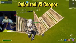 Pxlarized VS Cooper 1v1 Buildfights [upl. by Wightman]