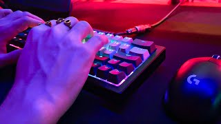 ASMR TECLADO MECANICO  Relajante amp Satisfactorio [upl. by Attolrahc]