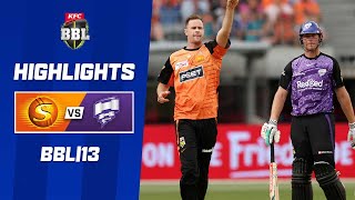 Perth Scorchers v Hobart Hurricanes  BBL13 [upl. by Giardap70]