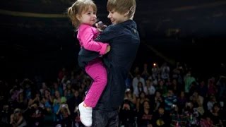 Justin Bieber and his little sister Jazmyn Jazzy  Best Funny amp Cute Moments 2009 – 2014 [upl. by Nalon586]